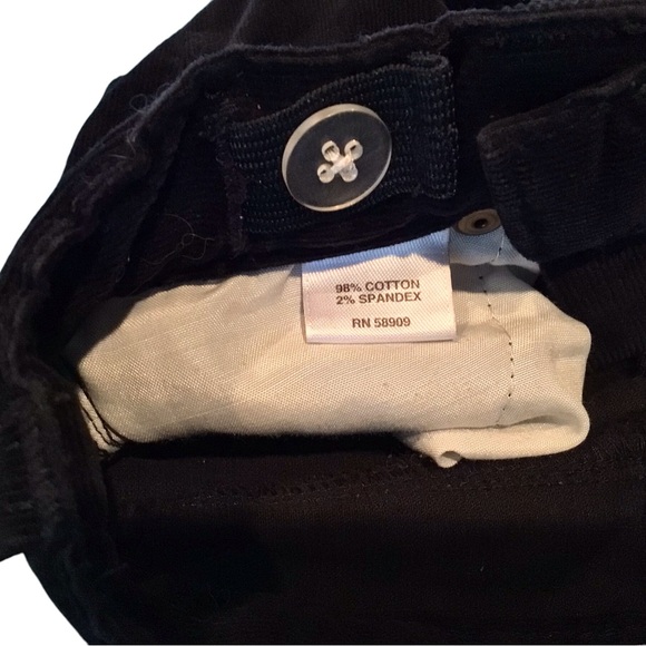 Class Club black fine corduroy toddler pants, 3T - Picture 4 of 4